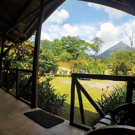 Blick auf die Natur  von den Bungalows des Brisas Arenal 