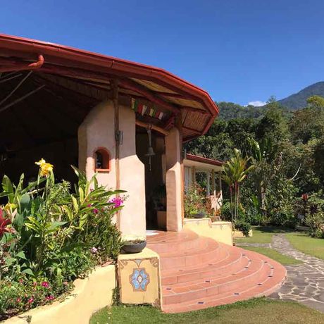 Costa-Rica-Ferienhaus-Außenansicht Im Ferienhaus haben Sie viel Platz für Ihre Bedürfnisse.