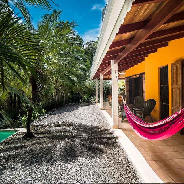 Bungalows und Cabinas Pequeño Gecko Verde Pool 1
