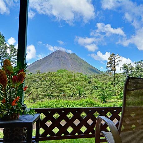 Hotel Arenal Observatory Lodge & Spa Vulkan Blick auf den Vulkan des Hotel Arenal Observatory Lodge & Spa