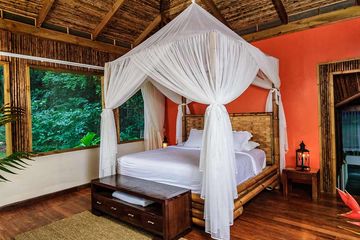 Pacuare Lodge Gartensuite Schlafzimmer