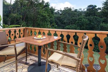 Hotel Belmar Studio Nebelwald Balkon Holz