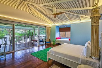 Tortuga Lodge Miss Evelyn Suite mit Klimaanlage Schlafbereich