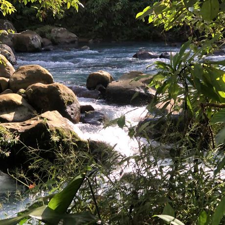 Costa Rica Flüße und Seen Río Celeste