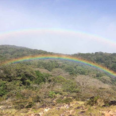 Costa Rica Rincon de la vieja Regenbogen Costa Rica Rincon de la vieja Regenbogen