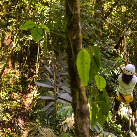 Pacuare Lodge Ziplining im Urwald Pacuare Lodge Ziplining im Urwald