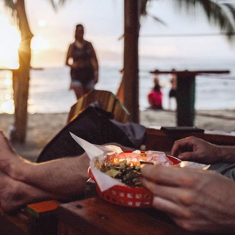Ein Tag am Meer macht hungrig