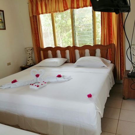 Cabinas Marcelina Triplezimmer 02 Betten des Triplezimmer des Cabinas Marcelina