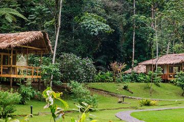 Pacuare Lodge Gartensuite Außenansicht der Suiten