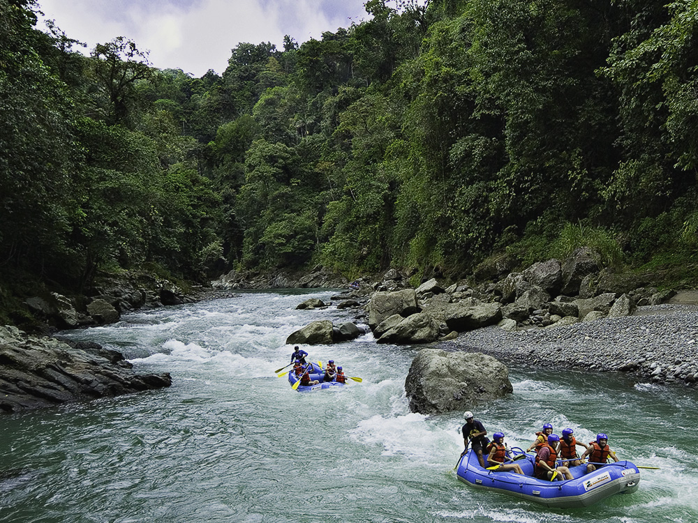 Costa Rica Flussabfahrt