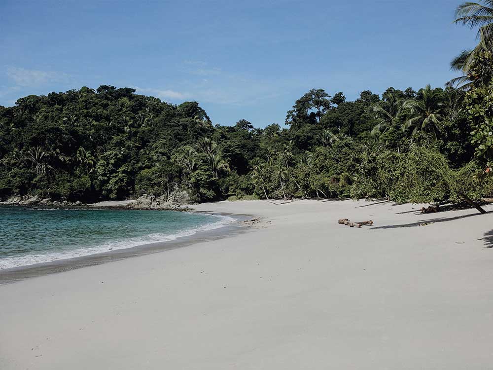 Costa Rica Pazifikküste Einsame Bucht