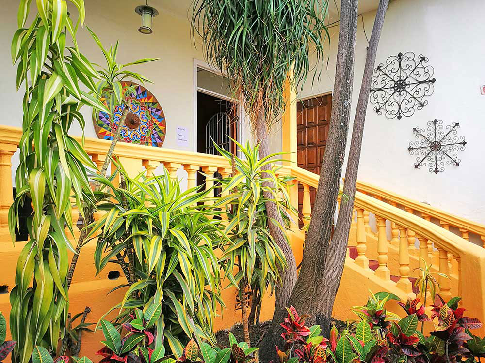 Costa Rica Pension Eingangsbereich