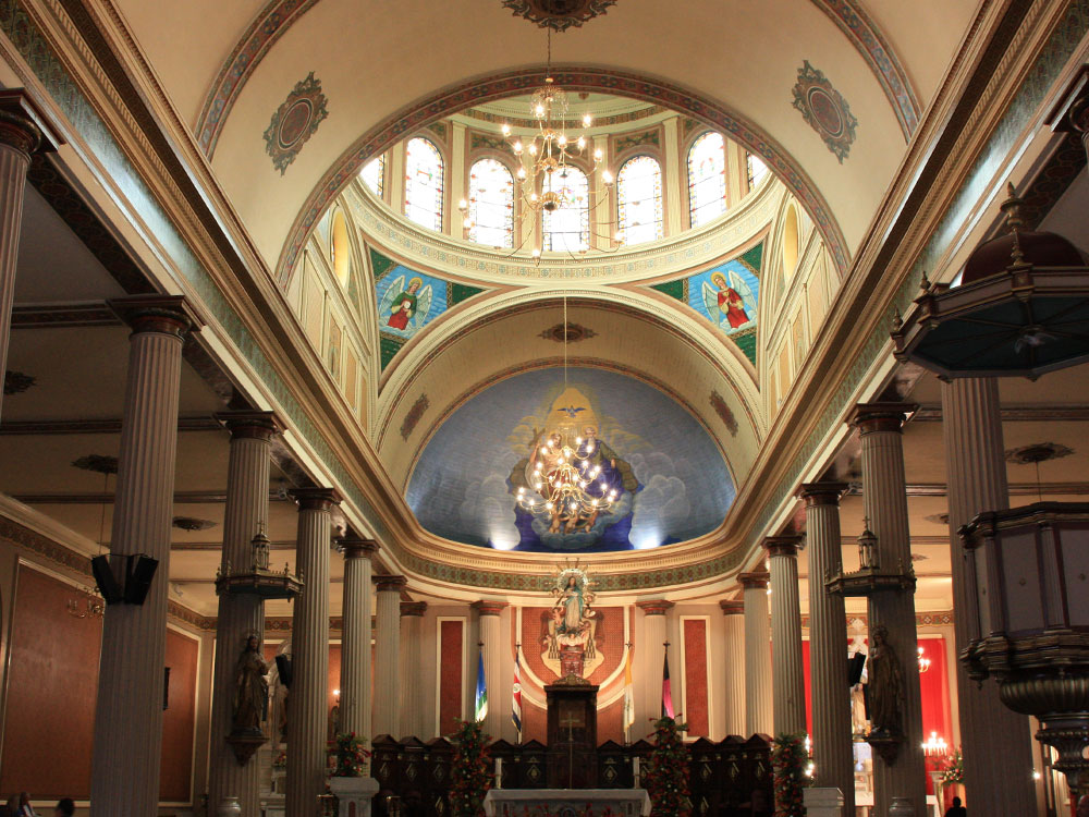 Costa Rica Städte und urbanes Leben Kirche