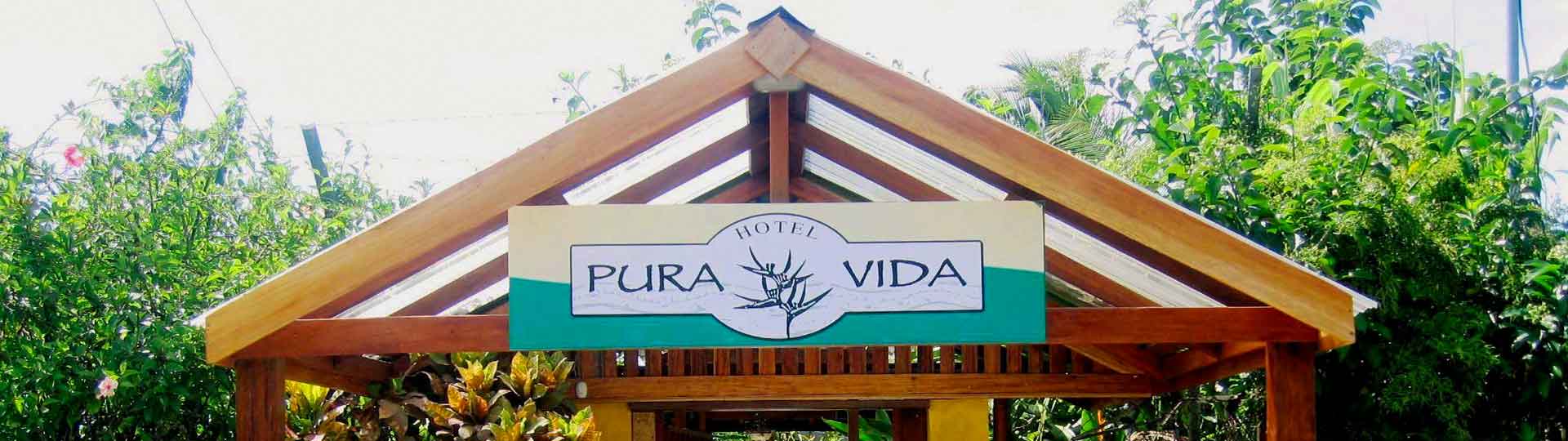 Pension Pura Vida Banner