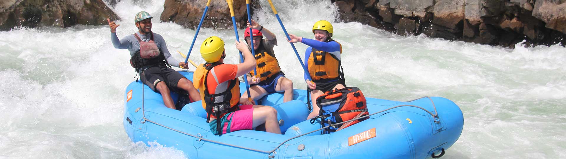 Rafting auf dem Fluss Pacuare III-IV Banner