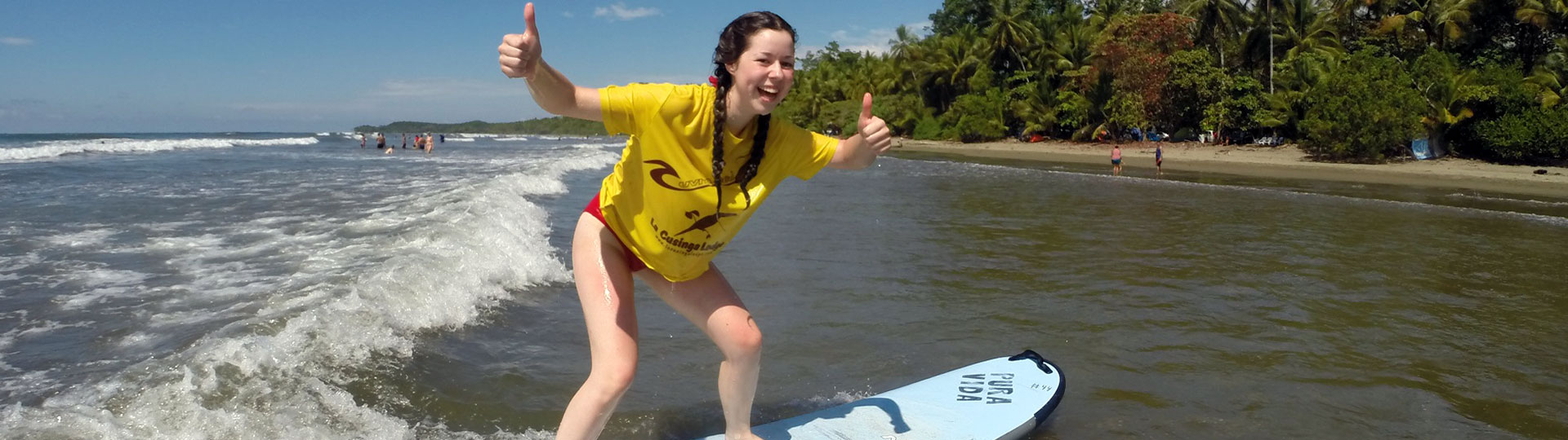 Surfen in Ballena Banner